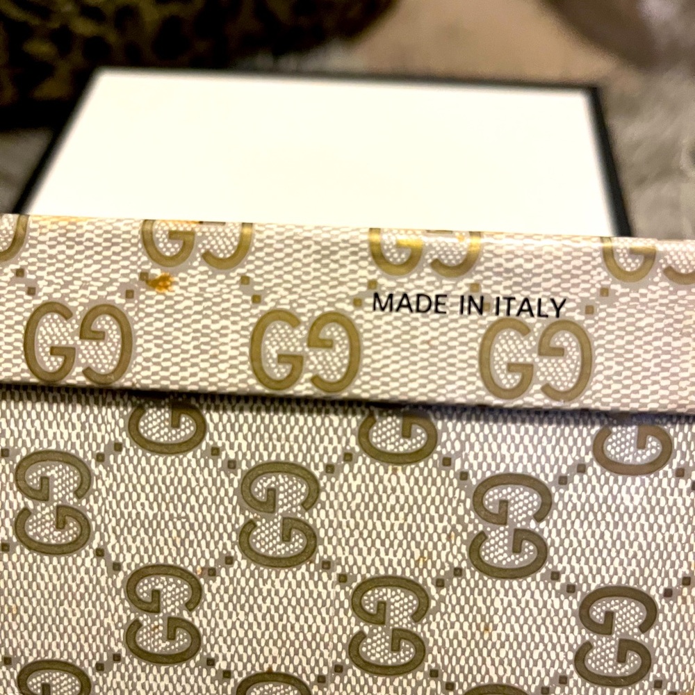 GUCCI canvas/clutch/wallet/ wristlet authentic Gucci GG monogram vintage new!🔥🔥 - Picture 8 of 13